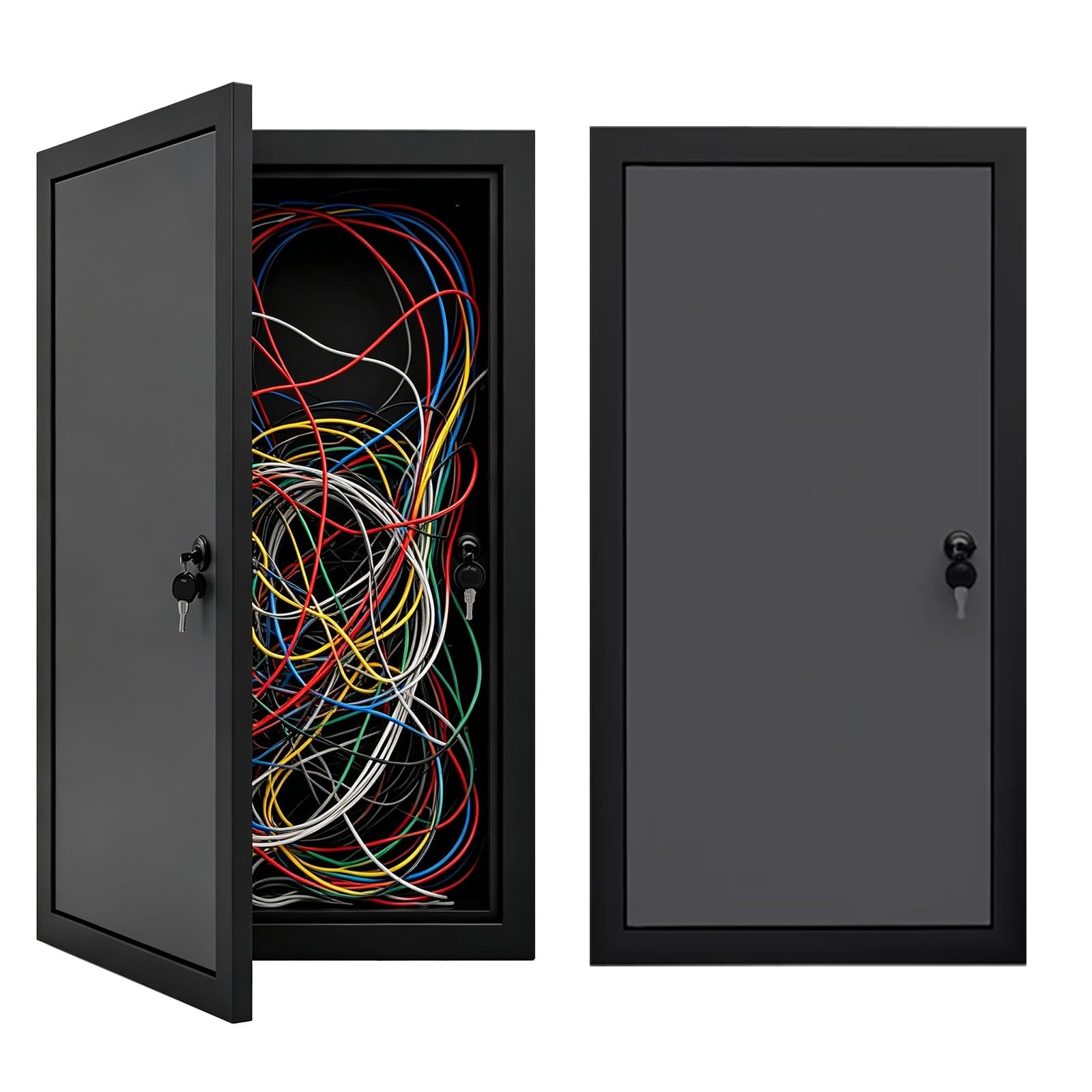 Puerta de acceso con cerradura y apertura segura para revisar techos 46x46 cm
