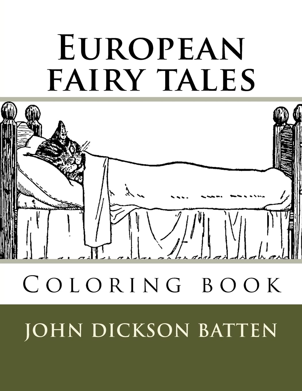 European fairy tales: Coloring book