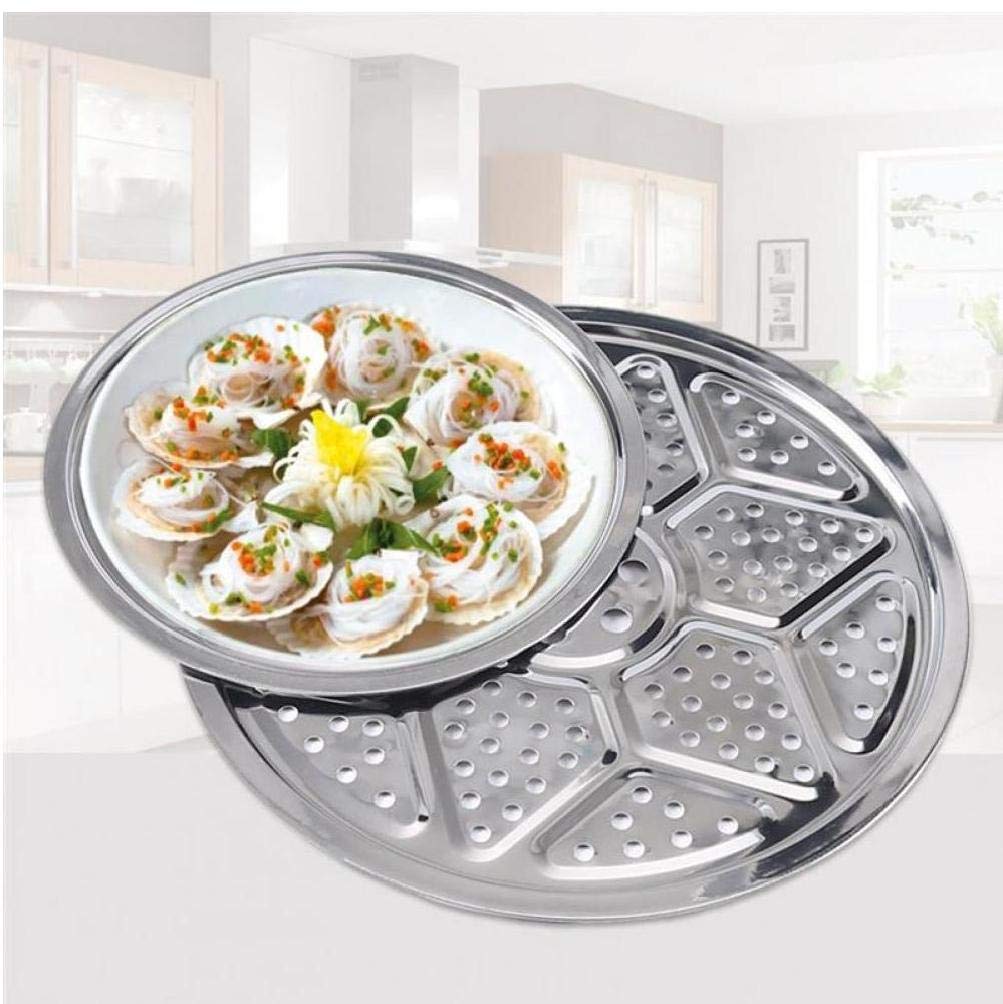 Lankater Silver 1Pc 26Cm Pressure Cooker Canner Rack/Canning Rack For Pressure Canner - Stainless Steel Steamer Racks