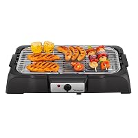 BEPER P101BBQ001 Barbecue Elettrico 2000W, Griglia XXL 41,5x24 cm