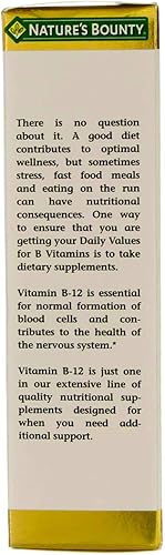 Miniatura 5 de Nature's Bounty B-12 5000 mcg Sublingual Liquid Energy Health, 2 Fl Oz (2 Botellas)