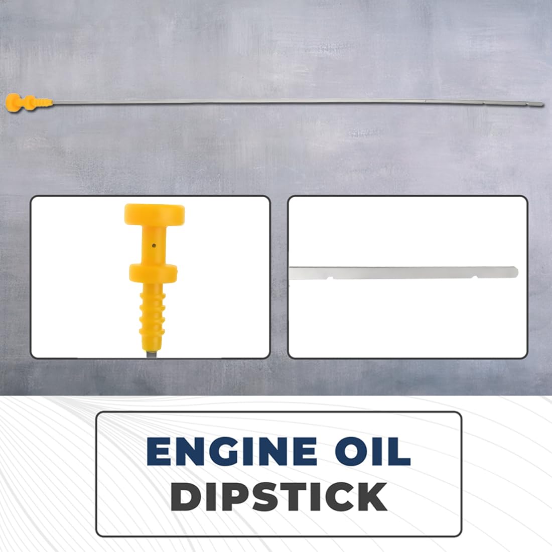 VEQENMOT Oil Level Rod Stainless Steel OE 1174.49 - Compatible For