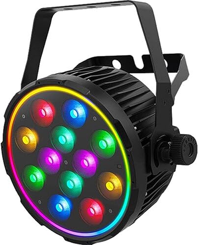 Miniatura 3 de CHAUVET DJ (CHDDJ) Unidad de luz de escenario, negro (SLIMPARPROPIX)