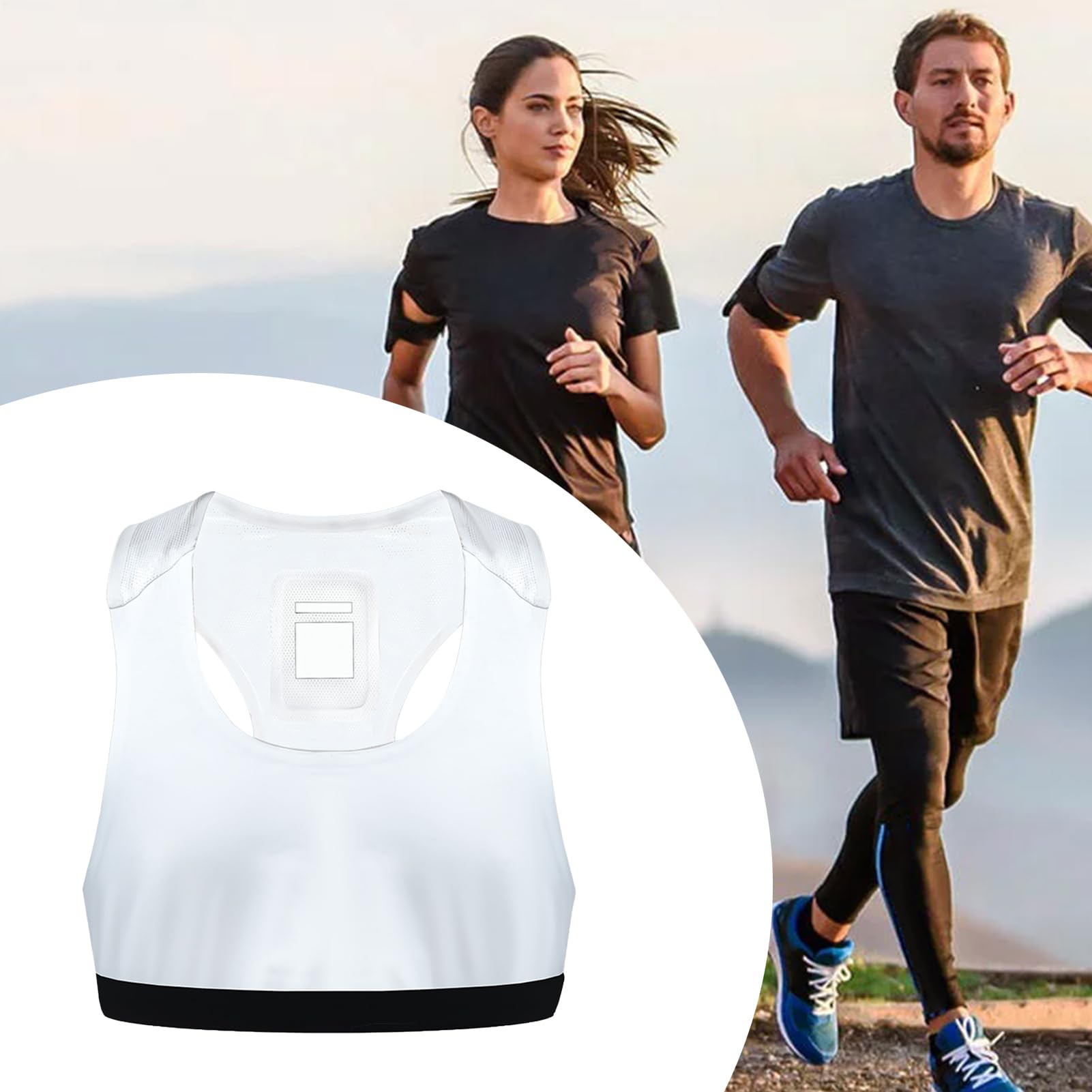 Gilets GPS De Football pour Hommes - Vêtements Sportifs Extérieurs Confortables avec Traqueur GPS - Accessoire Sportif Évacuant la Sueur pour Athlètes et Adultes