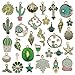 Keleily Mixtos Colgantes,31Piezas Charm Colgante Esmalte Charm Lindos Colgante Esmalte Accesorios Dijes de esmalte de bricolaje para hacer amuletos collares pulseras pendientes llaveros