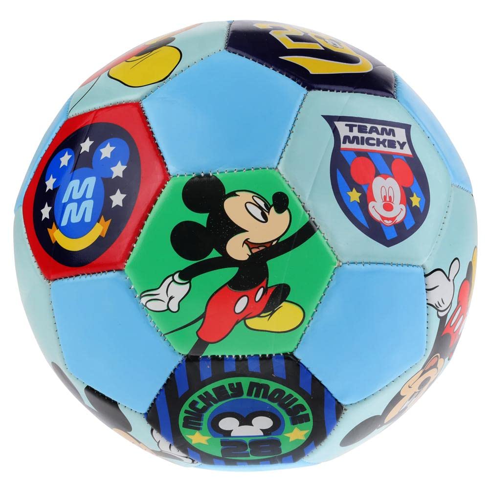 Capelli Sport Disney Mickey Mouse Soccer Ball, Sizes 3, 5, Officially Licensed Youth Kids Futbol