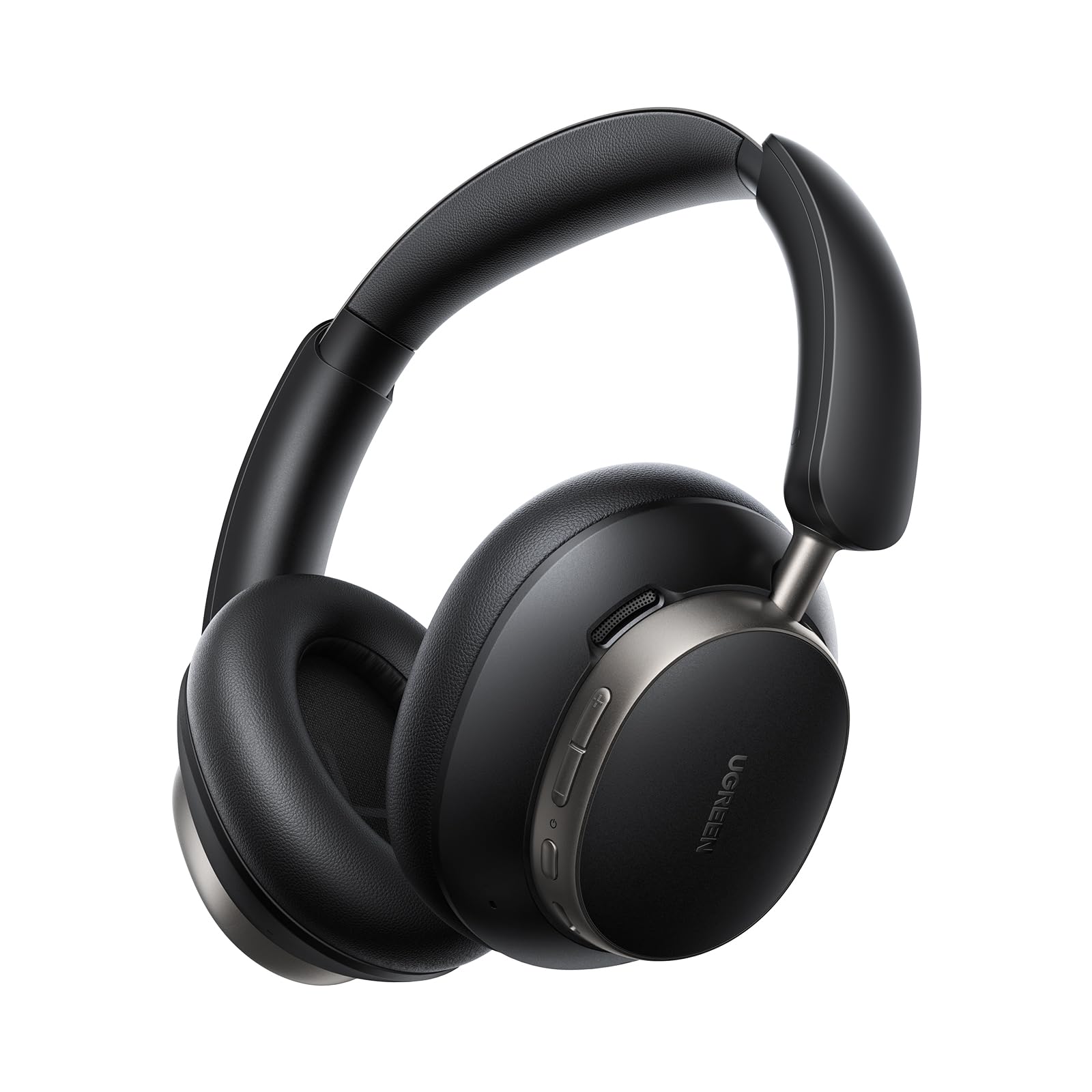 UGREEN Studio Pro Cuffie Bluetooth Over-ear ANC Adattiva 48dB Hi res | Cuffie Bluetooth Cancellazione Attiva del Rumore Ibrida Adattiva 48dB Bluetooth 6.0 120 Ore Audio Spaziale Equalizzatore Nero