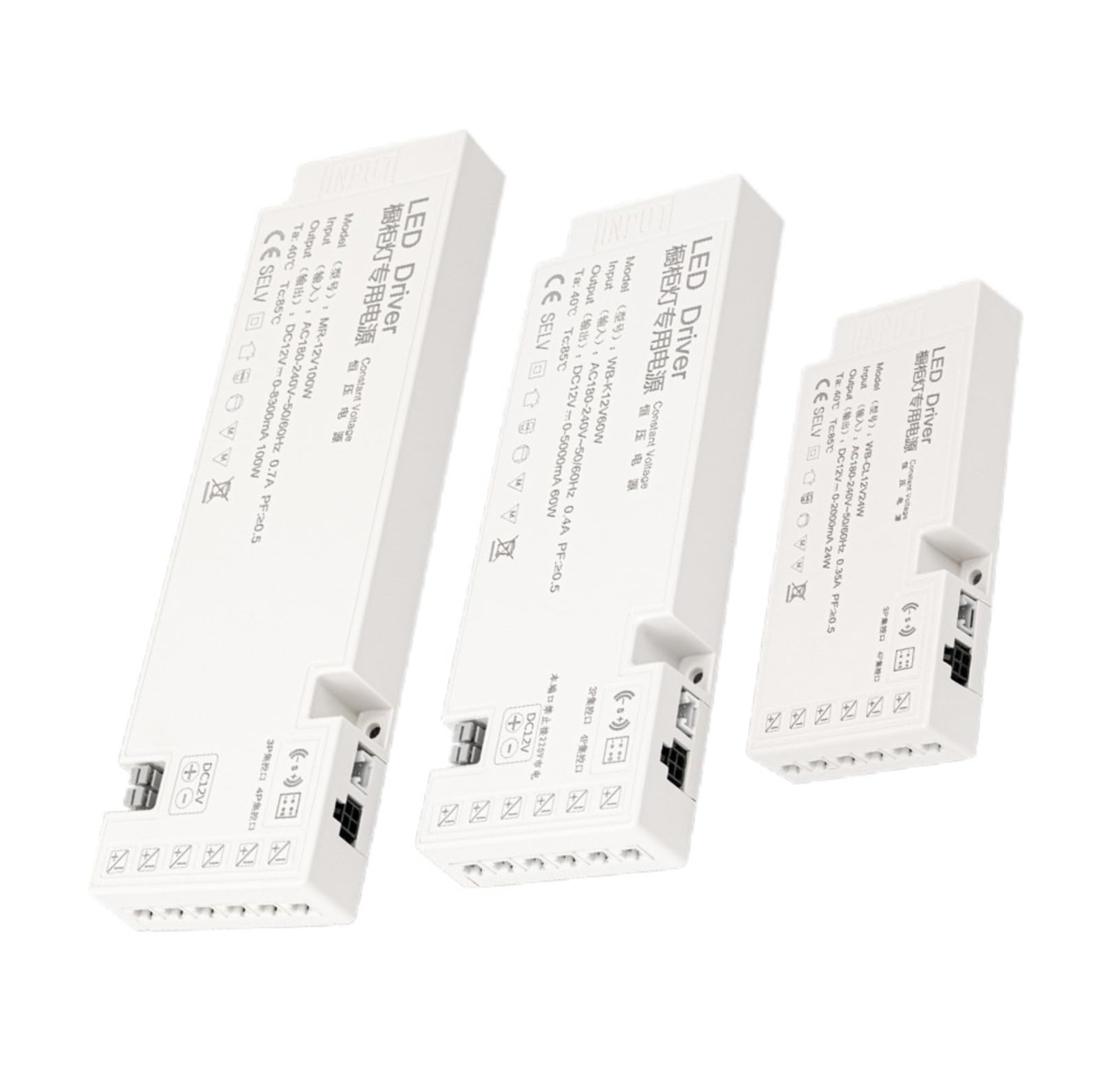 Alimentatore per illuminazione mobili | Applicazione di illuminazione LED compatibile(DC12V-)