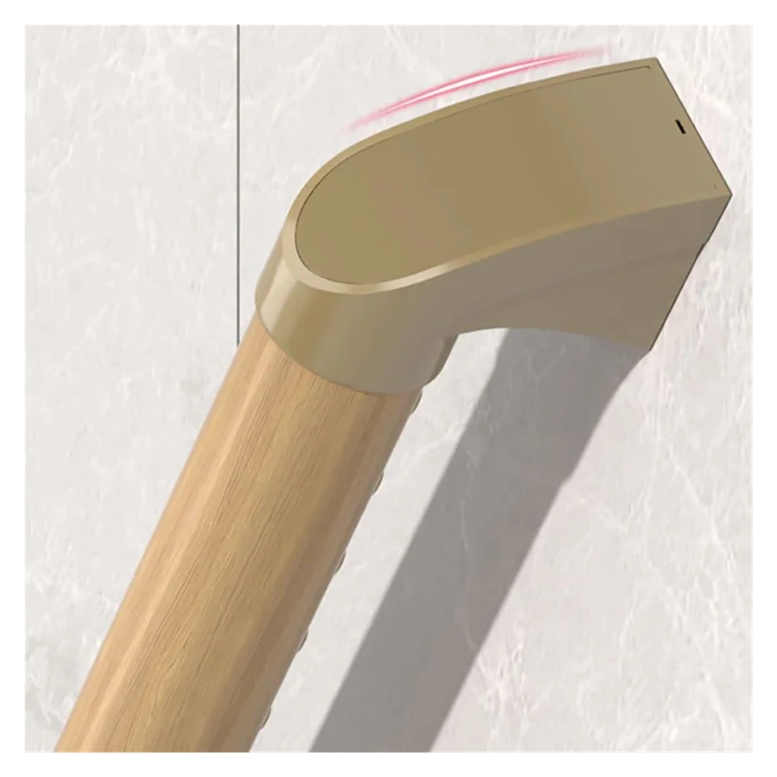 Barra de agarre de seguridad for baño con mango de ducha antideslizante for personas mayores(34cm)