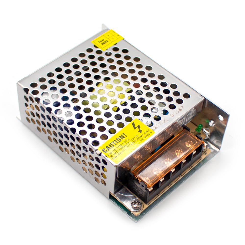 Actuador de Motor Oscilante Alternativo de Bricolaje, Velocidad Ajustable, con Fuente de Alimentación y Regulador (24V 3RPM)