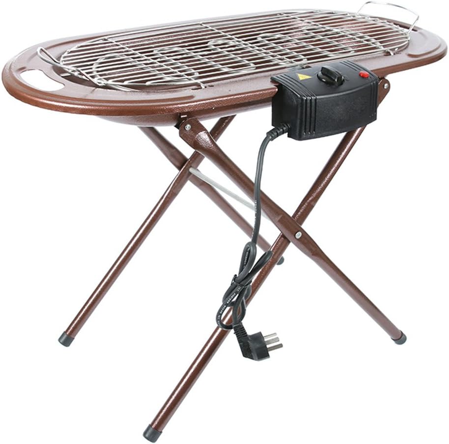 YONG@ Electric Oven Smokeless Barbecue Large Indoor Electric Grill Skewers Home BBQ Outdoor Charcoal