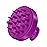 HEETA Hair Scalp Massager for Hair Growth, Shampoo Brush, Scalp Scrubber Exfoliator with Soft Silicone Bristles for Dandruff Removal to Relieve Stress, Wet Dry Use, Purple