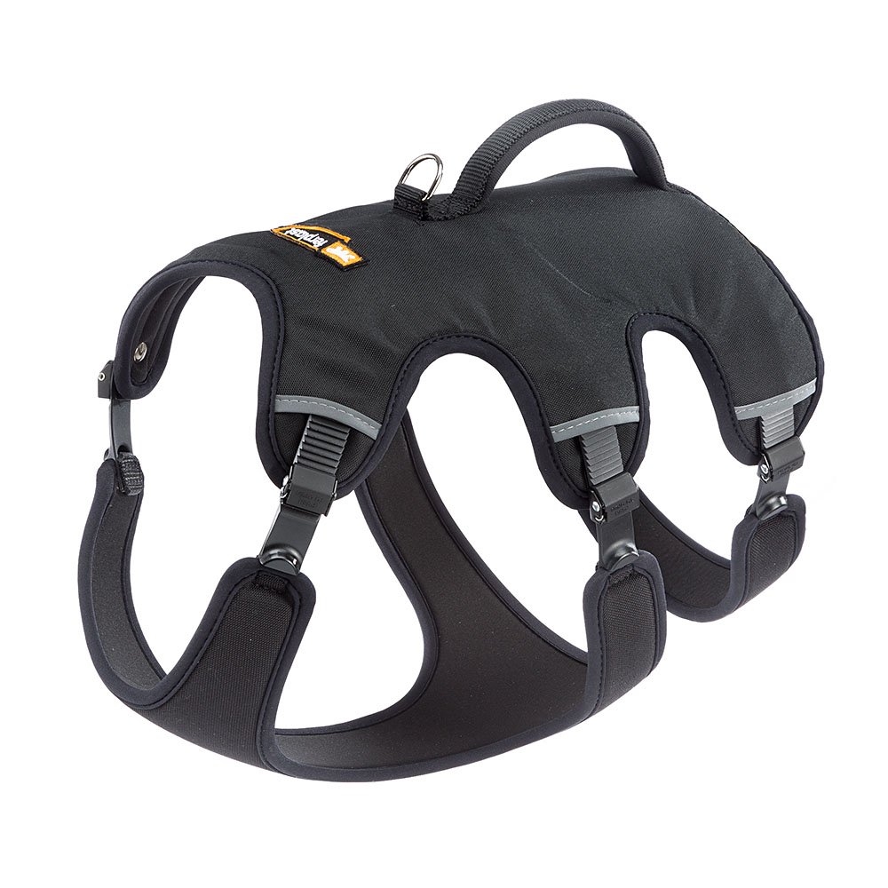 Dog Harness ERGOTREKKING MEDIUM, Adjustable, Six Fastening Points with Micro Regulation, Soft padding, Reflective, Harness for small dog