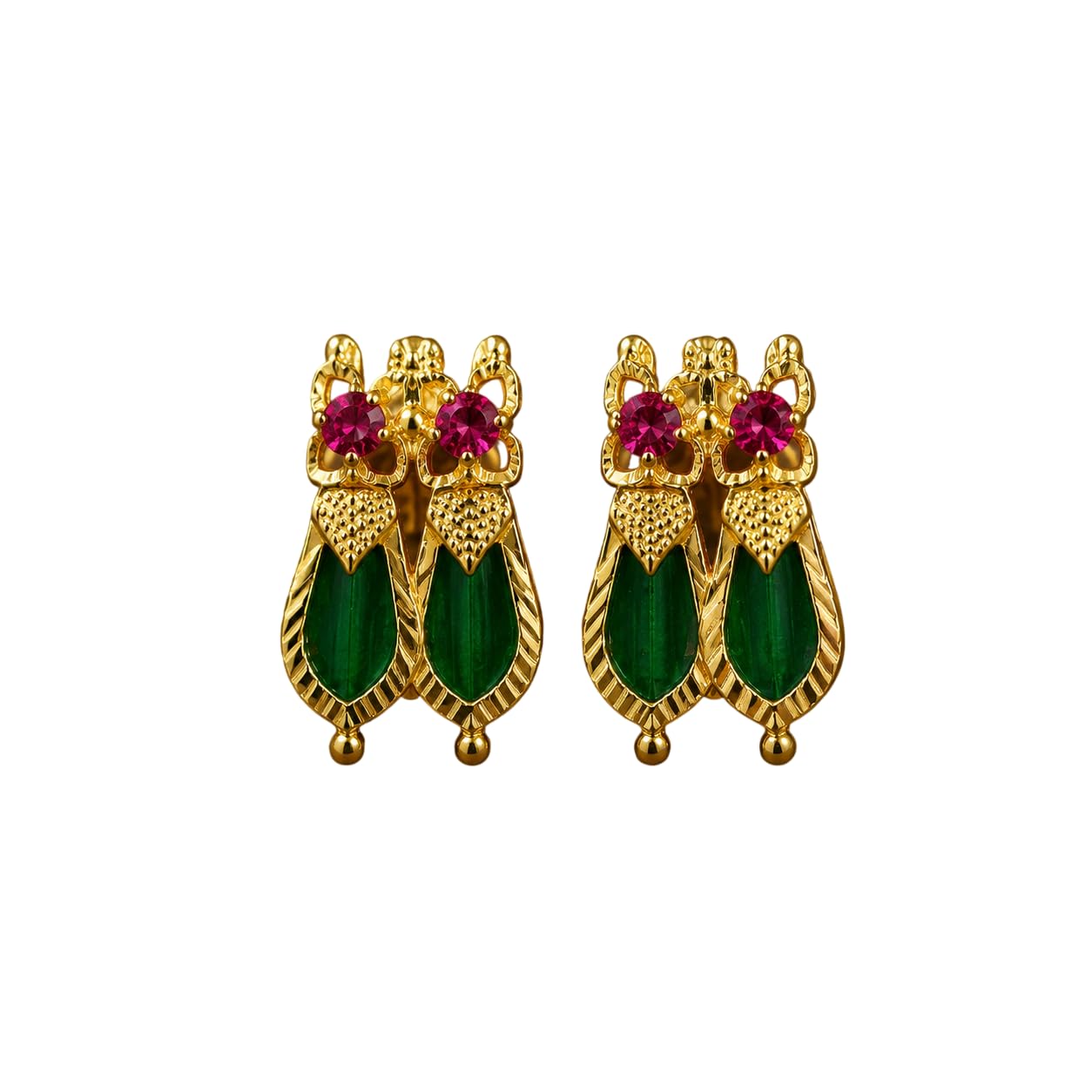 Micro Polish Nagapadam Earrings-picture-53