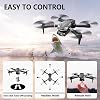 FLYVISTA Mini dron con cámara para niños y adultos principiantes, cámara FPV 1080P, control remoto, 2 baterías, despegue/aterrizaje con un botón, altitud fija, modo sin cabeza, giros de 360°, 3 velocidades, parada de emergencia, regalo para adultos y niños 3