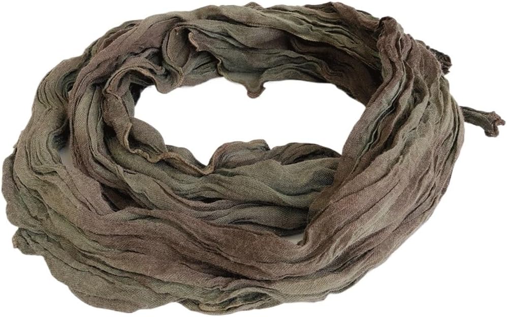 Retro soft scarf pleated women's autumn and winter outdoor versatile shawl