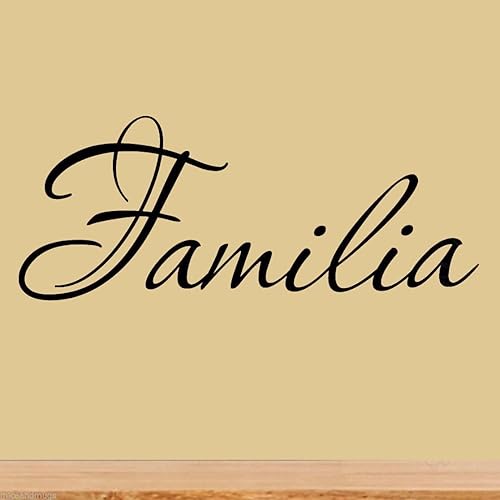 Miniatura 2 de Vinilo decorativo para pared de Familia con texto en inglés "Sayings Family Room"