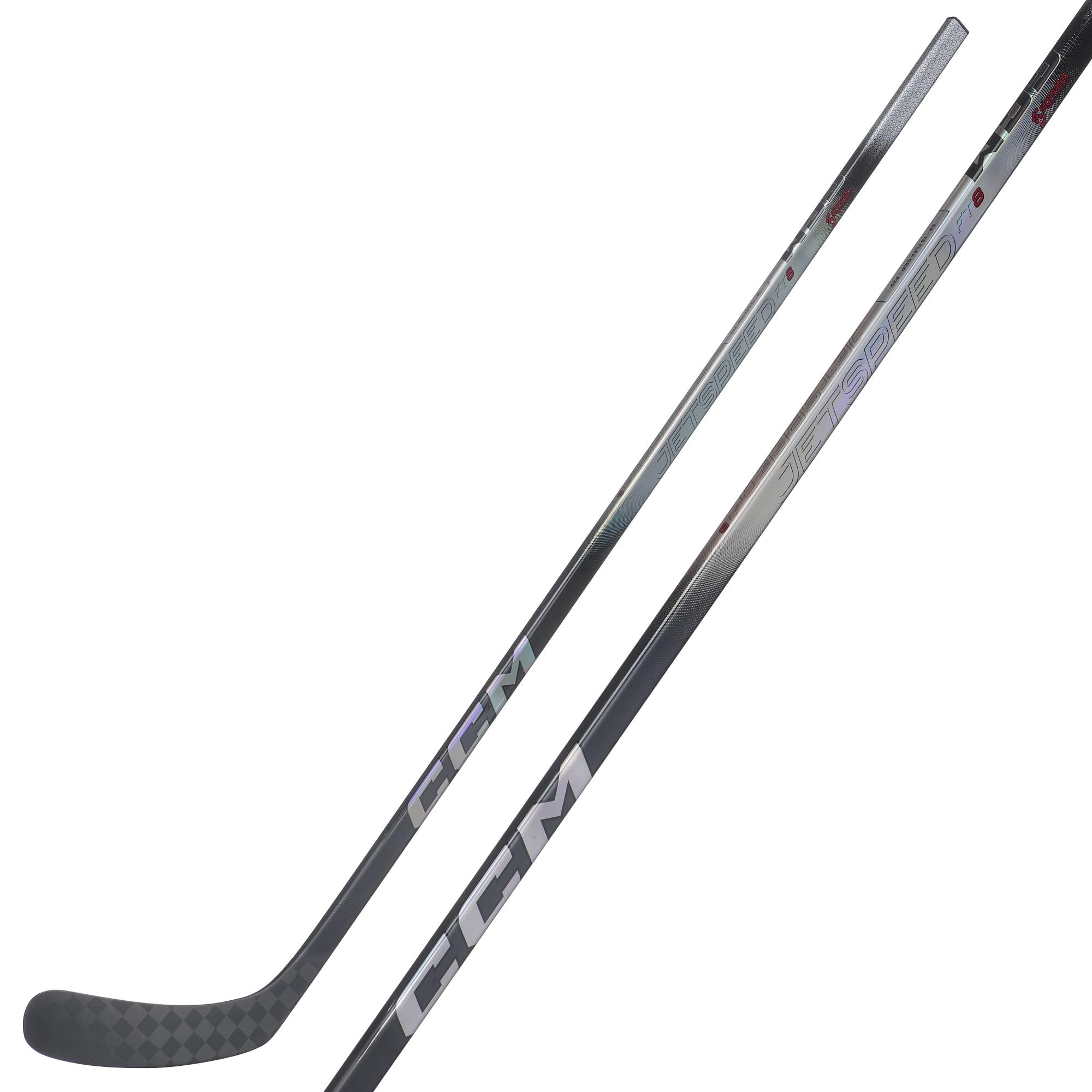 CCM Jetspeed FT8 Composite Grip Stick Intermediate - 55 Flex 55"