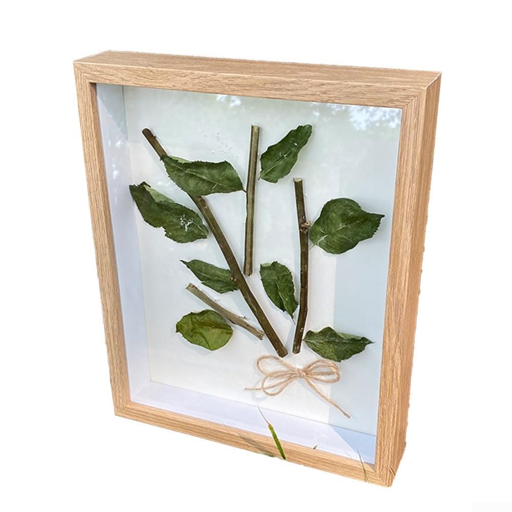 Rackumic Wooden Shadow Box Frame 6cm Depth for Photos(wood)