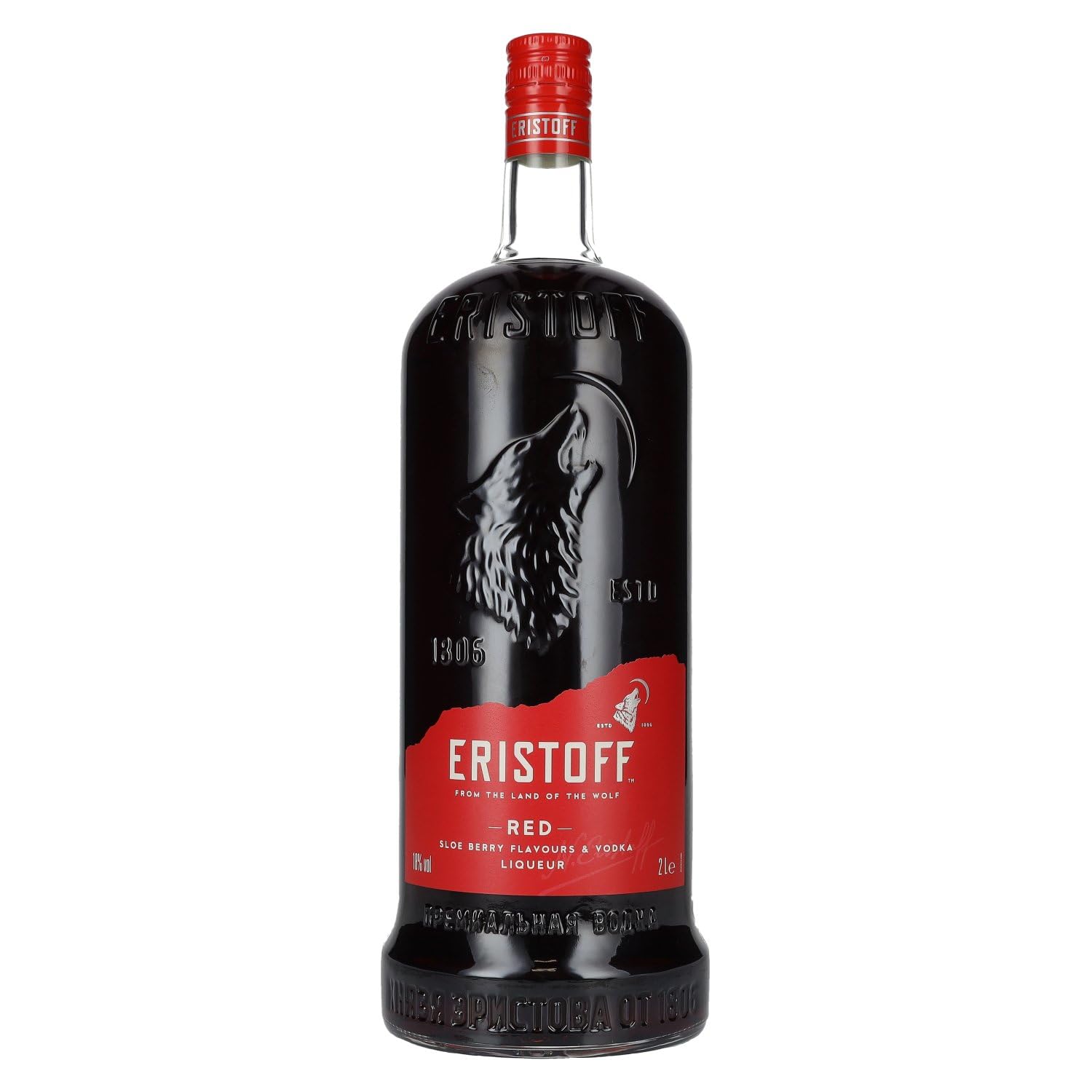 Eristoff Red Sloe Berry Wodka (1 x 2 l)