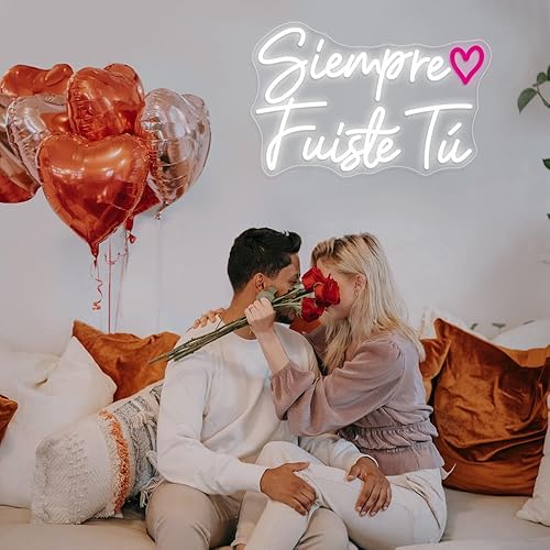 Miniatura 9 de Letrero de neón con texto en inglés "It Was Always You", letrero de neón con texto en inglés "Señal neón "Siempre Fuiste Tú" para propuestas de