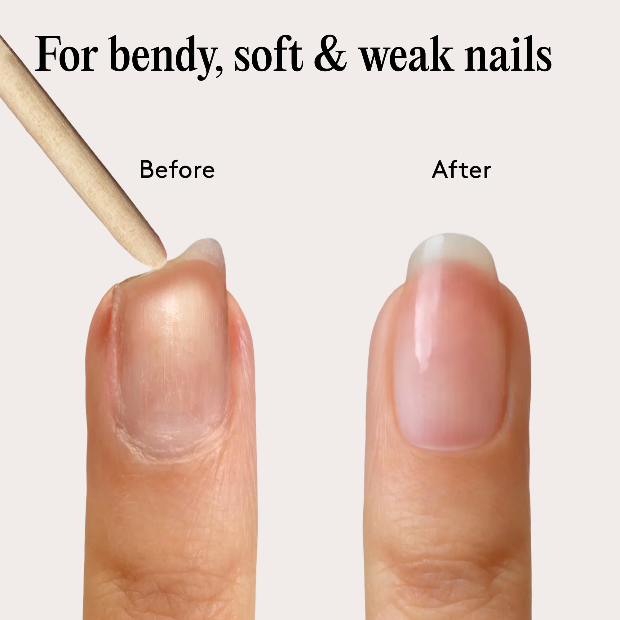 Mylee Traitement Double Bond - Réparation de la kératine à 99% - Technologie KeraBuild avec biotine, AHA et PHA - Renforce, reconstruit et restaure les ongles fragiles, mous ou cassants - 13.5ml