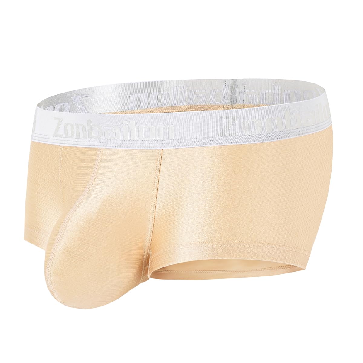 BIATWOWR Herren Boxershorts Unterwäsche aus Seide mit Einem Beutel Sexy und Atmungsaktive