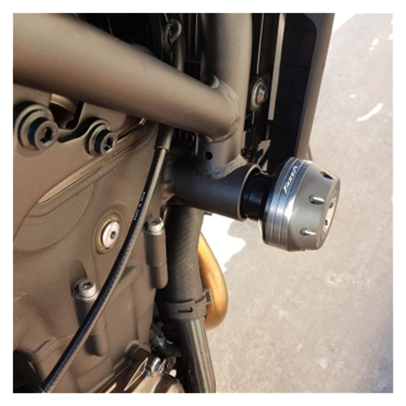 Motocykl Przed Upadkiem Rama Ochronna Suwak Osłona Owiewki Anti Crash Pad Protector Dla YAMAHA FZ1 FZ6 FZ8 FAZER FZ 1 FZ 6 FZ 8 Akcesoria (Kolor : Czerwony)