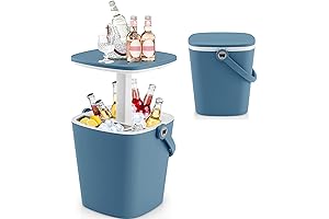 Giantex Portable Wine Cooler for Beach with Stand
