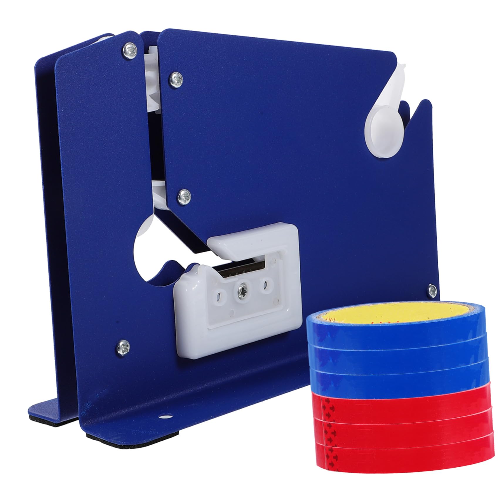 Operitacx 3St Bandspender Spender für Halsdichtband Klebebandschneider Haargummis schwarz rostfrei tape cutter Tape cutting machine Heavy-Duty-Taschenkonus Stahlbeutelkegel mit Trimmer