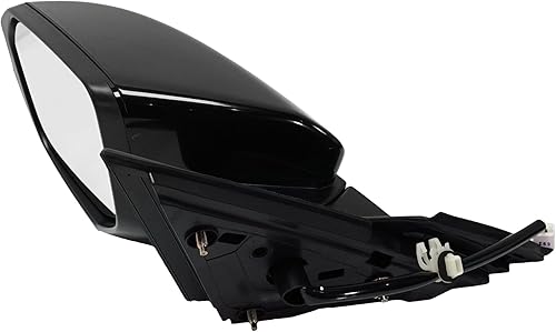 Miniatura 3 de Go-Parts - Espejo eléctrico para Honda Civic 2016-2021, lado izquierdo (conductor), plegado manual, no calentado, pintable, sin atenuación