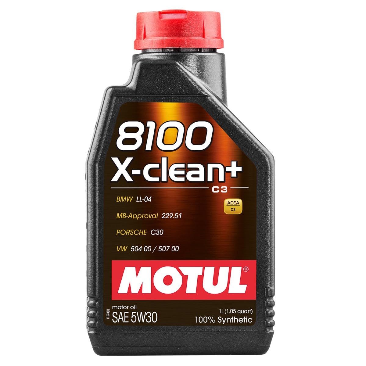 Motul 8100 X-Clean+ 5W/30 1 Lt Tam Sentetik Motor Yağı