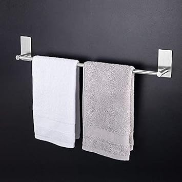 WYCG Toallero Autoadhesivo 43Cm Toallero Baño Sin Ganchos De ...