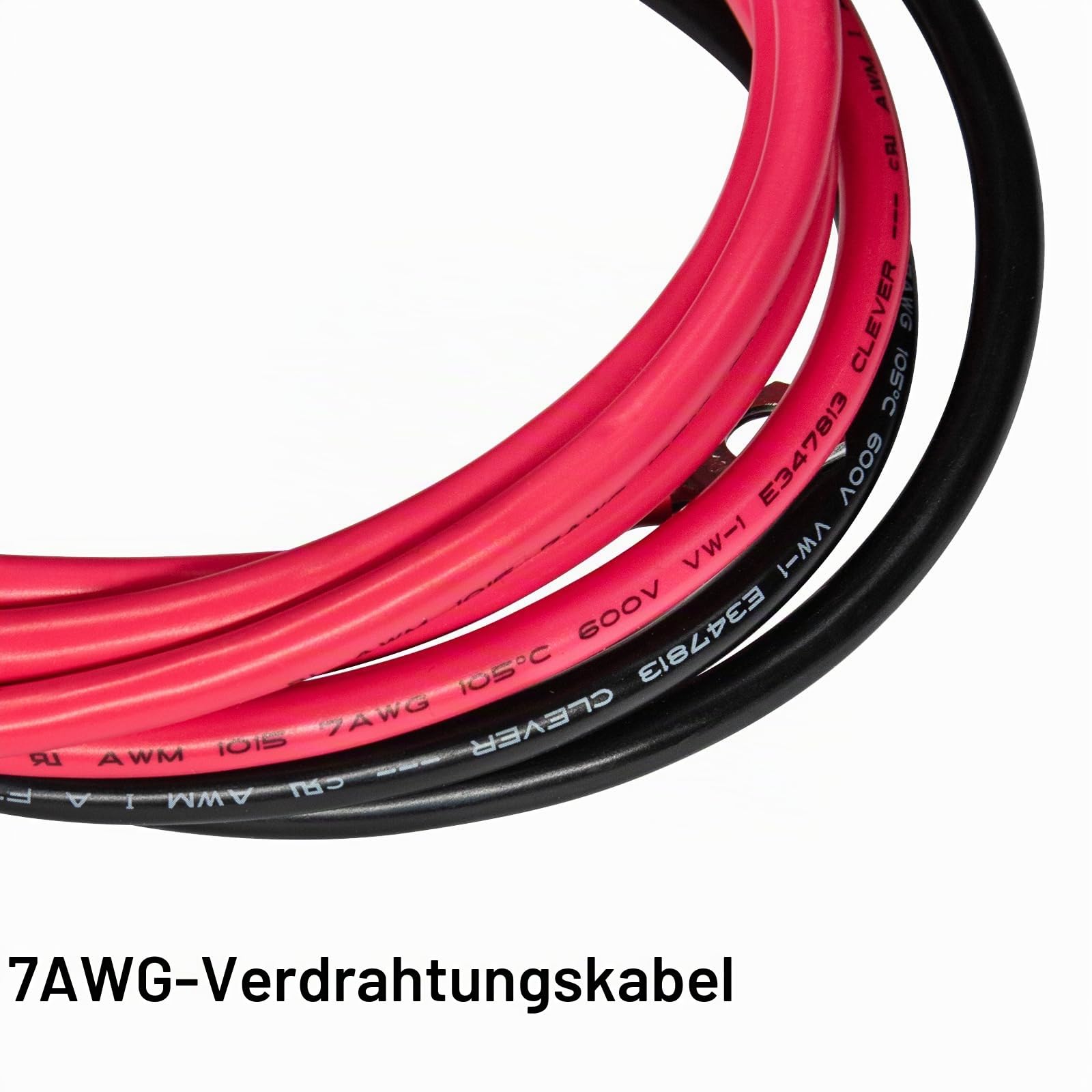 Batterietrenner, 12 V Kit, 140 Amp Split-Laderelais mit 5 m Kabelsatz, automatisches Dual-Batterie-Trennrelais für Marine, ATV, UTV, Wohnmobil, Auto (BG006 kit)
