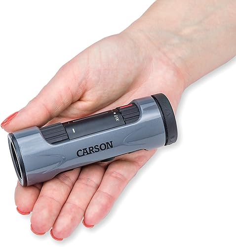 Miniatura 2 de Carson MonoZoom Zoom Monocular de 7-0.827 x 0.827 in (ZM-721), gris, XXL