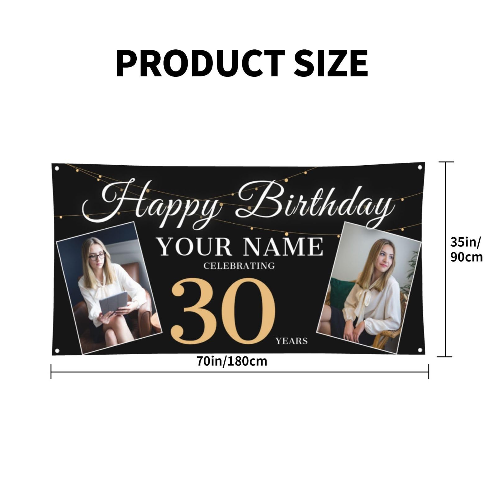 Striscione Per Il Trentesimo Compleanno - Italia - Foto 2