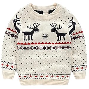MULLSAN® Children’s Fireplace Lovely Sweater for Christmas Best Gift
