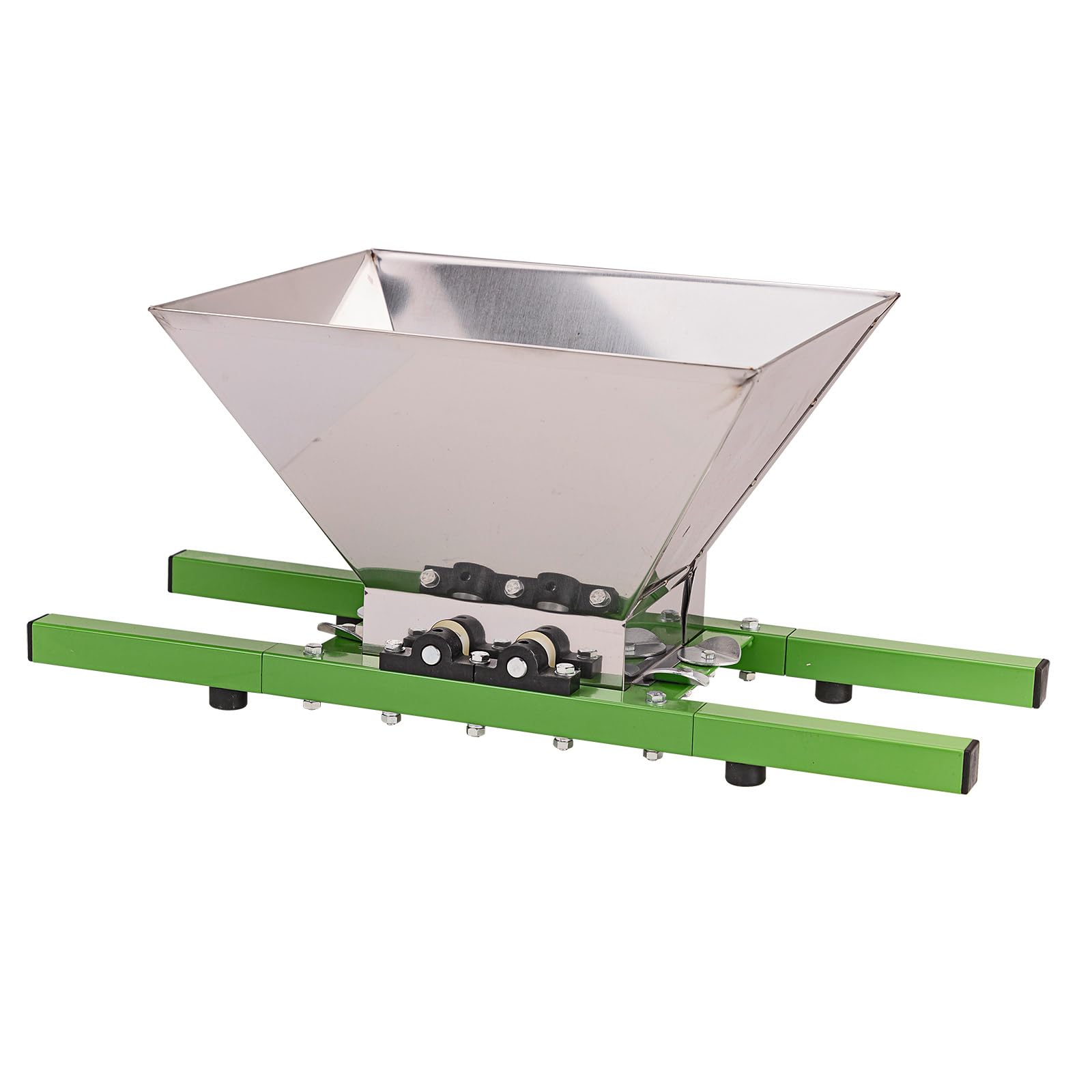 DEMA Obstmühle Como DOM7 Eco, Fruchtmühle, manuell, Edelstahl-Trichter, robust & leicht zu reinigen, ideal für Äpfel, Birnen, Steinobst, Saft & Marmelade