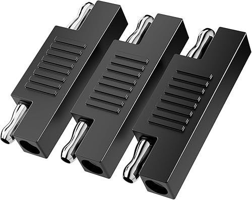 Conector SAE SAE a SAE Polaridad inversa Cable de desconexión rápida Adaptador de enchufe para panel solar Cargador de energía de batería-3 piezas