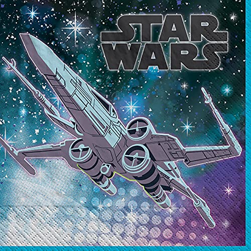 Amscan Star Wars Galaxy Lunch Napkins (Pack of 16)