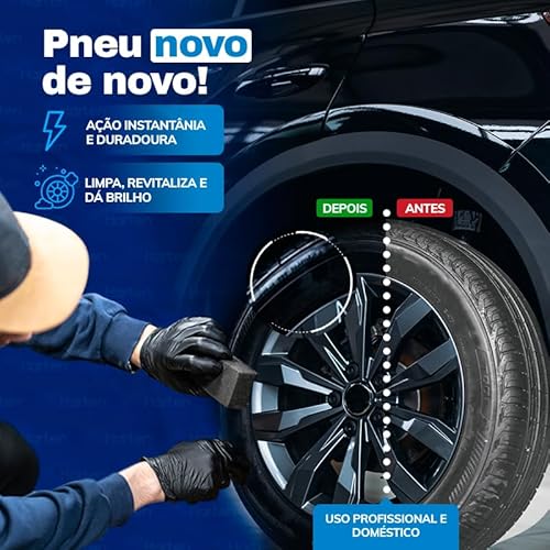 Limpa Pneu Brilho De Novo Pretinho Revitalizador 5l Original