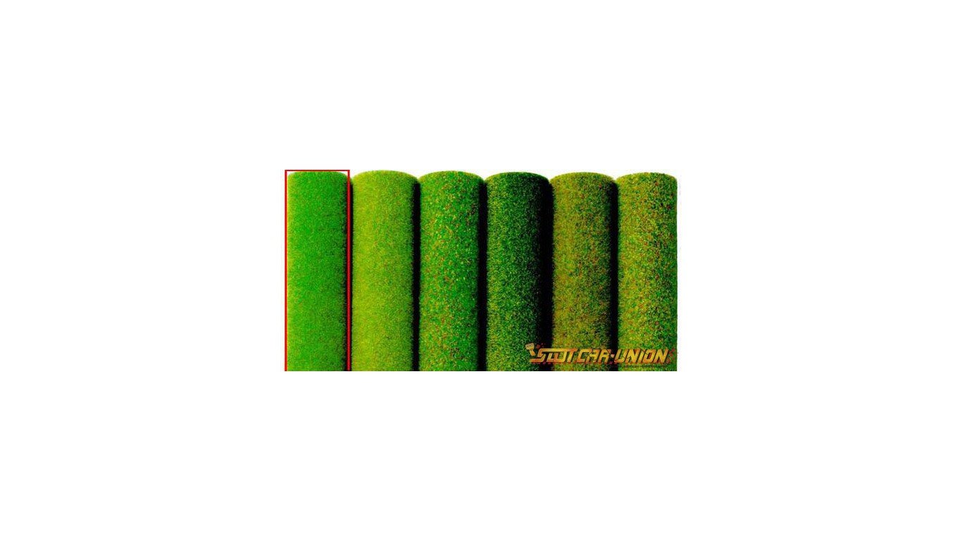 Busch 7280 - Modellismo Ferroviario, Tappetino erboso, Colore: Verde Scuro, ca. 80 x 100 cm