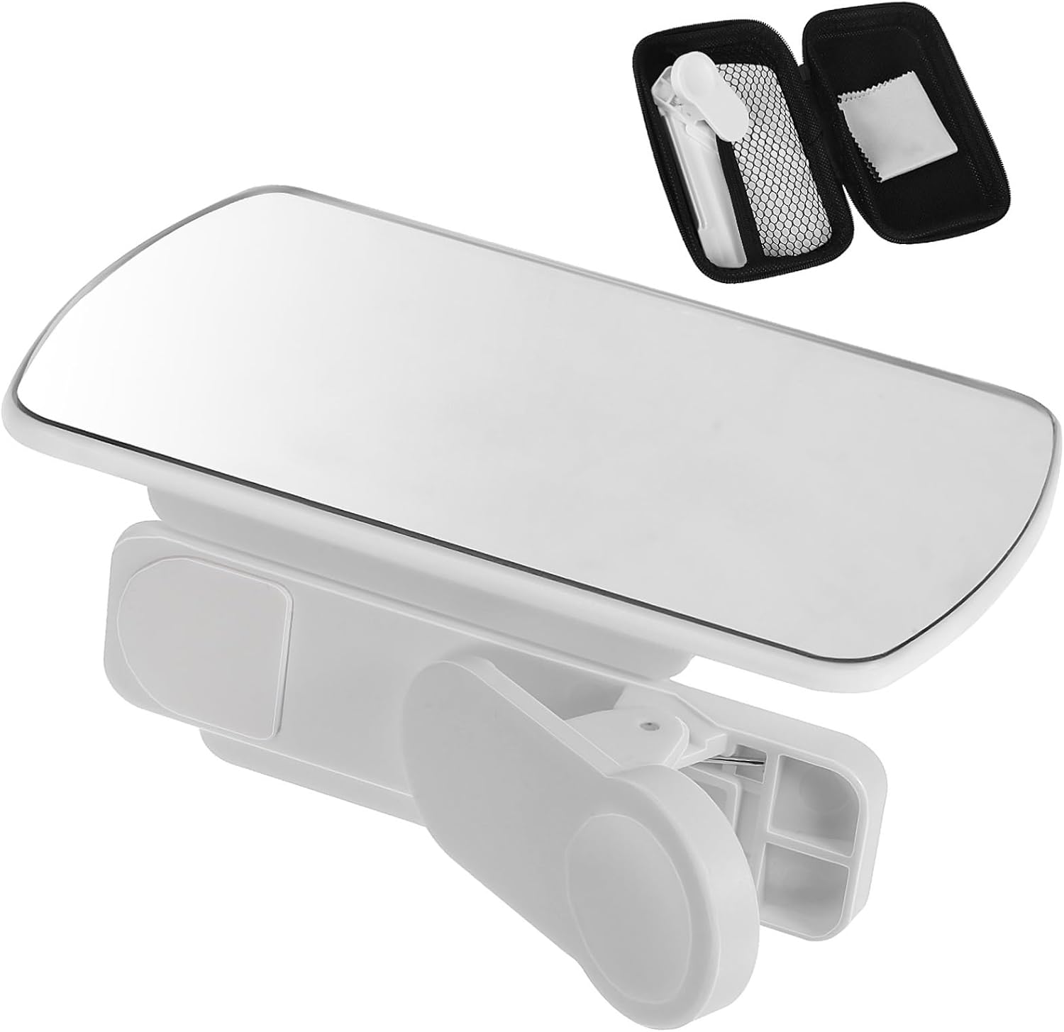 MERRYHAPY Adjustable Phone Camera Mirror Reflection Kit 2 Pcs Universal Clip for Smart Phone Photography for Vlogs and Photography
