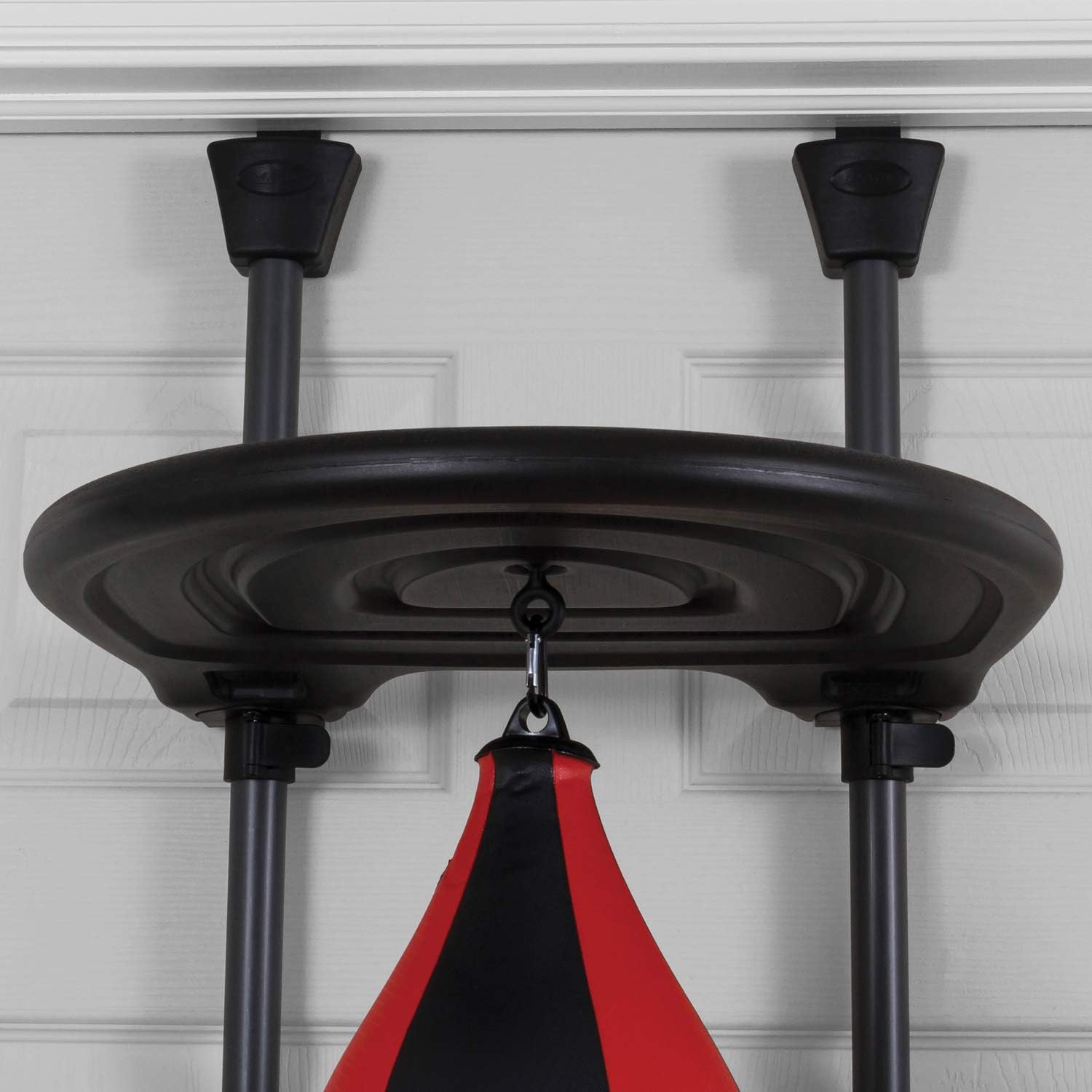 Rec-Tek Kids Over The Door Speed Bag – Features Easy Setup with No Tools Required, Automatic Scoring, and Adjustable Height – Designed for Kids Play