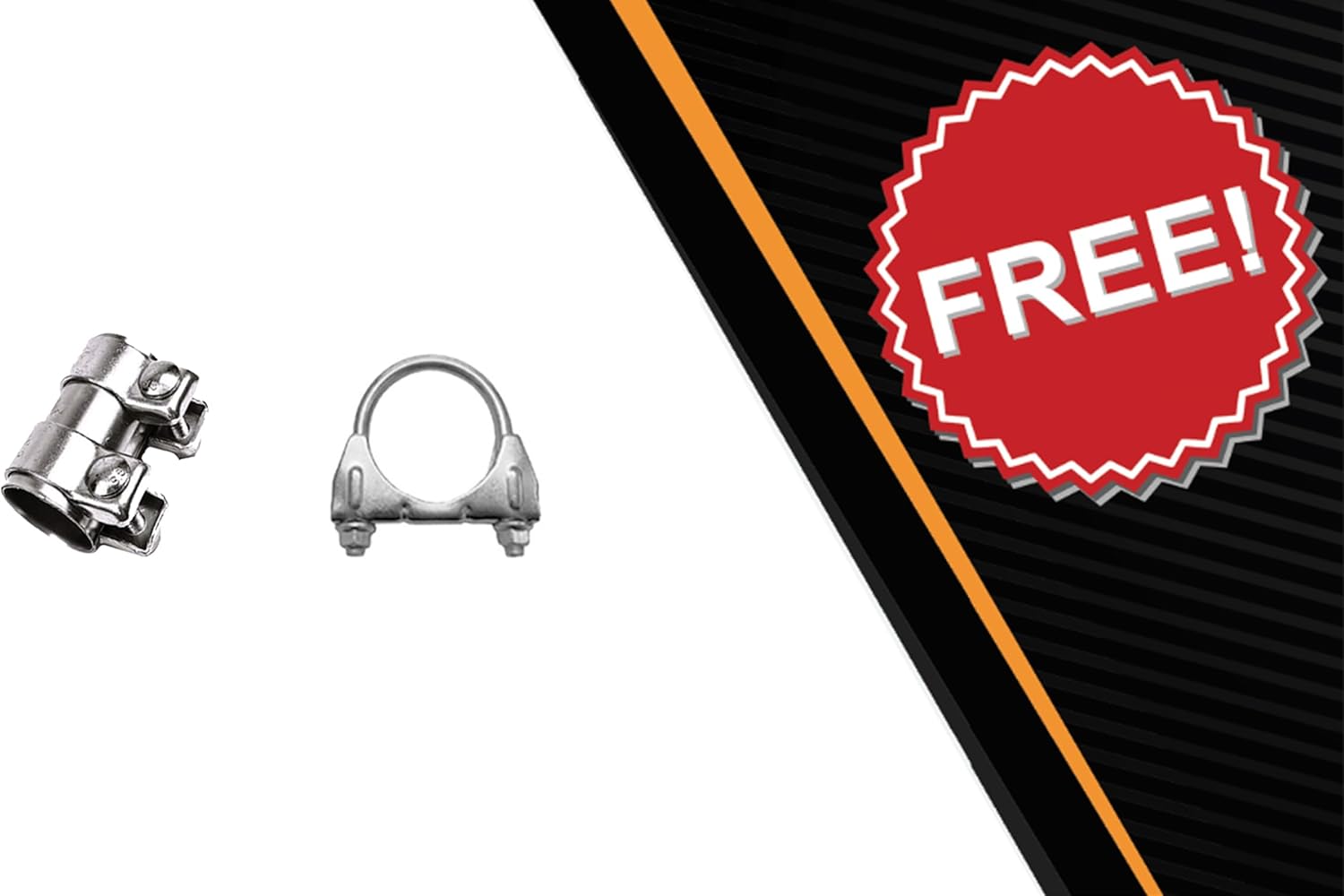 Northeastern Exhaust | Stainless Steel Exhaust Tail Pipe Compatible for Dodge Ram 1500 2006-2008 3.7L, 4.7L | Free Clamp and Sleeve Included | Automotive Replacement Part