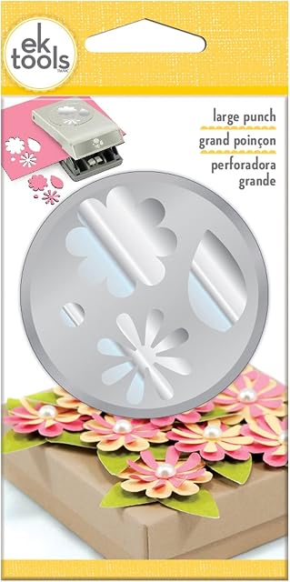 Dimensions EK Success Flowers and Leaves Punch Large