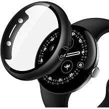Julk Case with Screen Protector for Google Pixel Watch 5/4 45mm