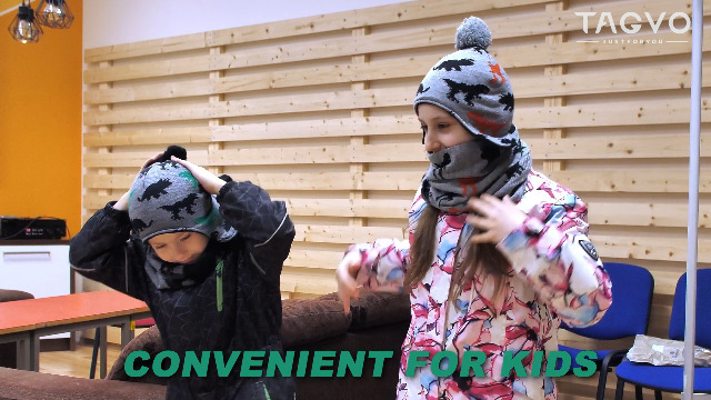 Set Cappello E Sciarpa Bambini Invernale - Cappello Dinosauro Con Pile Per Bambini E Bambine - Foto 2