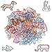 Paper Clips Small Sizes and Colors Assorted - Cute Animal Shapes Paperclips, Funny Office Supplies Gifts