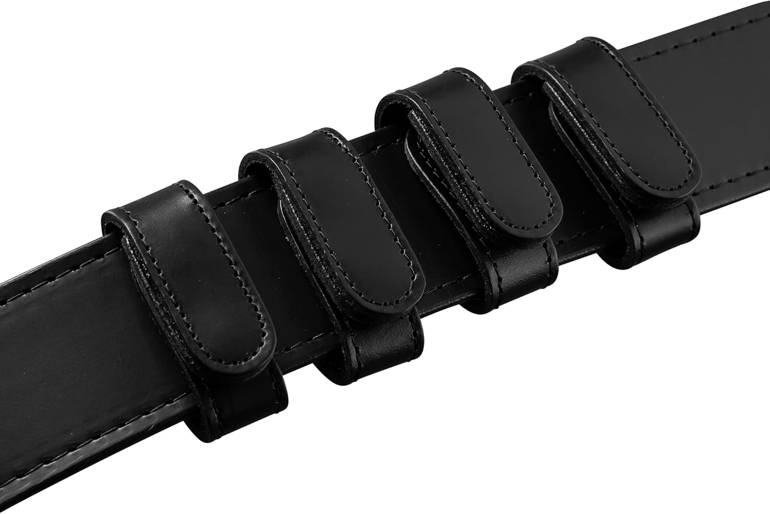 Perfect Fit Shield Wallets Duty Belt Keeper with Double Snap Closure (Pack of 4) - Image 2